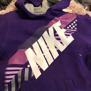 Girls size medium Nike hoodie.